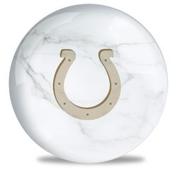 OnTheBallBowling NFL Indianapolis Colts Marble Ball Bowling Balls