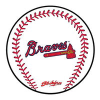 KR Strikeforce MLB Round Shammy Atlanta Braves MAIN Image