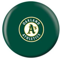 OnTheBallBowling MLB Oakland Athletics Bowling Balls