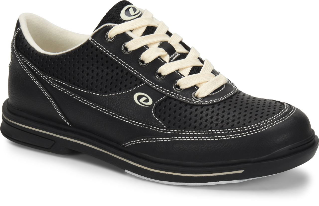 Dexter Mens Turbo Pro Black/Cream Bowling Shoes + FREE SHIPPING