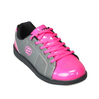 Elite Womens Classic Grey/Pink Bowling Shoes