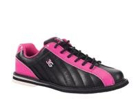 3G Womens Kicks Black/Pink Bowling Shoes