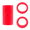 Trending Product : Turbo Grips Quad Soft Power Lift/Oval Mesh Insert Red