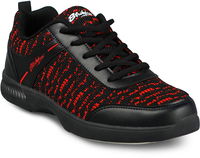 KR Strikeforce Mens Flyer Mesh Black/Cardinal-ALMOST NEW Bowling Shoes