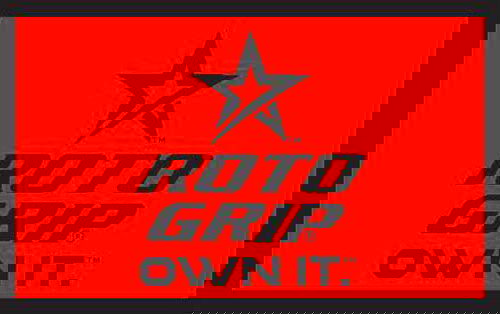 Roto Grip Woven Towel Red/Black MAIN Image - Main Image