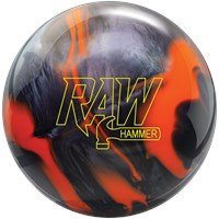 Hammer Raw Hybrid Orange/Black Bowling Balls
