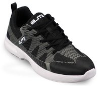 Elite Mens Peak Black/Grey Bowling Shoes