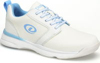 Dexter Womens Raquel LX White/Blue Wide Width-ALMOST NEW Bowling Shoes