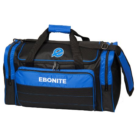 Ebonite Conquest Double Tote Black/Blue Main Image