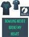 Exclusive Bowling.com Never Broke My Heart T-Shirt Alt Image