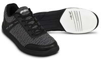 KR Strikeforce Mens Flyer Mesh Black/Steel Wide Width-ALMOST NEW Bowling Shoes