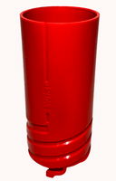 JoPo Twist Inner Sleeve Blank Red MAIN Image