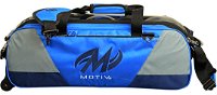 Motiv Ballistix Triple Tote Cobalt Blue Bowling Bags