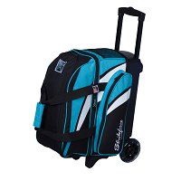 KR Strikeforce Cruiser Double Roller Teal Bowling Bags