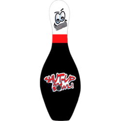 OnTheBallBowling Shut Up & Bowl Bowling Pin