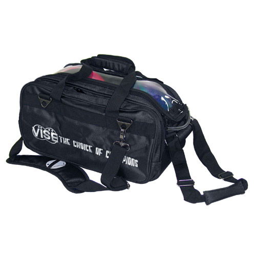 Vise 2-Ball Tote Roller - Black