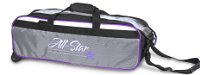 Roto Grip 3 Ball All-Star Edition Travel Tote Purple Bowling Bags