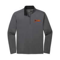 Hammer Mens 1/4-Zip Performance Pullover Grey/Black