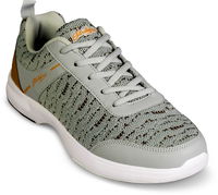 KR Strikeforce Mens Flyer Mesh Lite Grey/Tan Bowling Shoes