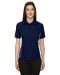 Review the Ash City Womens Fuse Colorblock Camp Shirt Classic Navy/Carbon
