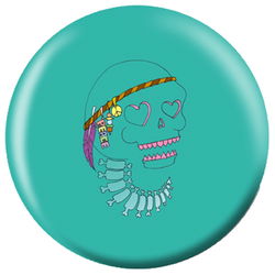 OnTheBallBowling Angel Szafranko Design Peace Skull Bowling Balls