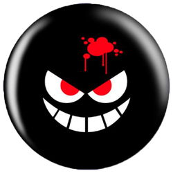 OnTheBallBowling Dave Savage Design Bloody Grin Bowling Balls