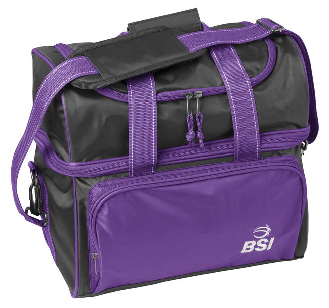 BSI Taxi Single Tote Purple/Black MAIN Image - Main Image