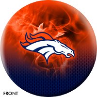 KR Strikeforce NFL on Fire Denver Broncos Ball Bowling Balls