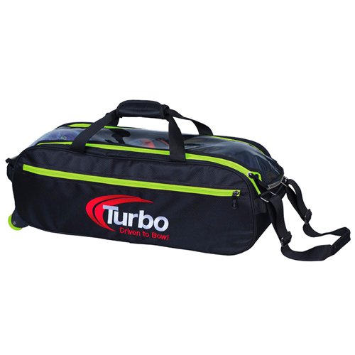 Turbo Pursuit Slim Triple Tote/Roller Lime/Black Main Image