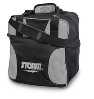 Storm Solo Single Tote Black/Silver Bowling Bags