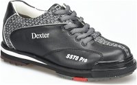 Dexter Womens SST 8 Pro Black/Grey Right or Left Hand Wide Width Bowling Shoes