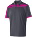Review the Holloway Mens Charge Polo Carbon/Pink