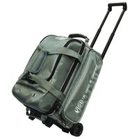 Vise 2 Ball Economy Roller Grey Bowling Bags