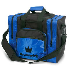 Brunswick Edge Single Tote Blue Bowling Bags