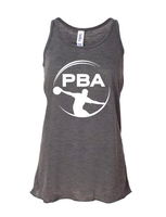 PBA Official Womens Flowy Racerback Tank