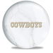 OnTheBallBowling NFL Dallas Cowboys White Marble Ball Alt Image