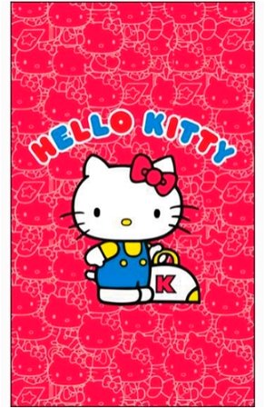 Brunswick Hello Kitty Towel Main Image