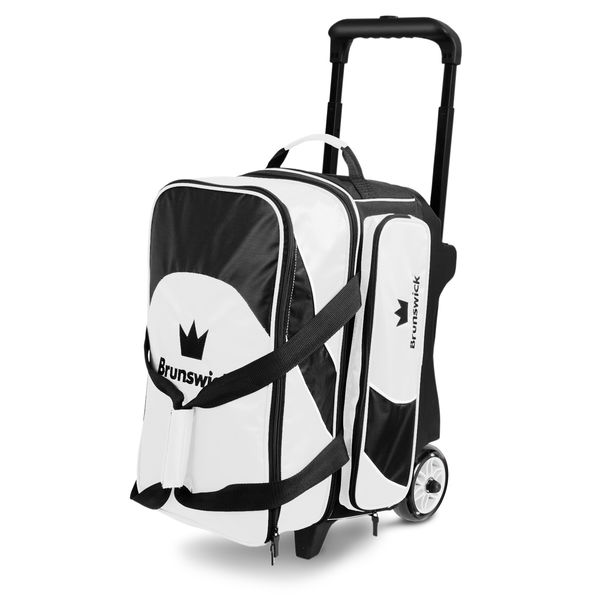 Storm 2-Ball Rolling Thunder Signature Double Roller Bowling Bag White/Blue  