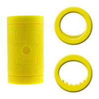 Turbo Grips Quad2 Yellow Inserts