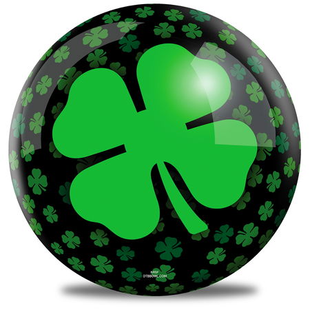 OnTheBallBowling Lucky Shamrock Ball Main Image