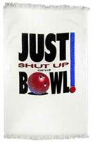 Just Shut-Up Bowl Towel Main Image
