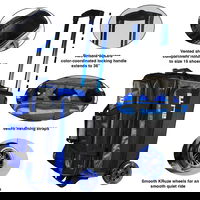 Elite Deluxe 2 Ball Roller Royal ALT Image