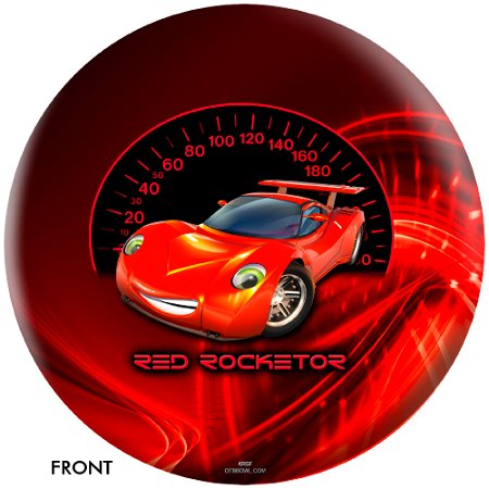 OnTheBallBowling Red Rocketor Ball Main Image