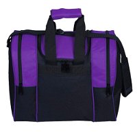 Classic Comet Single Tote Purple/Black Bowling Bags