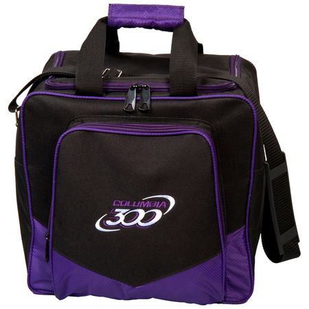 Columbia 300 White Dot Single Tote Purple Main Image