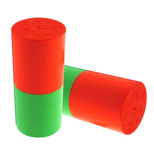Vise Duo-Color Easy Thumb Slug Orange/Green Main Image