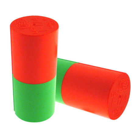 Vise Duo-Color Easy Thumb Slug Orange/Green Main Image