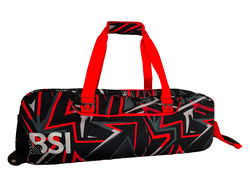 BSI Triple Roller/Tote Red/Black Bowling Bags