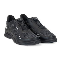 KR Strikeforce Mens Jet FT Black/Silver Right Hand Bowling Shoes