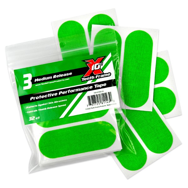 Tenth Frame Protective Performance Tape Green Medium Release Main Image